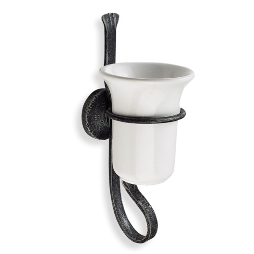 Toothbrush Holder, StilHaus F10, Wall Mounted Classic-Style Ceramic Toothbrush Holder F10
